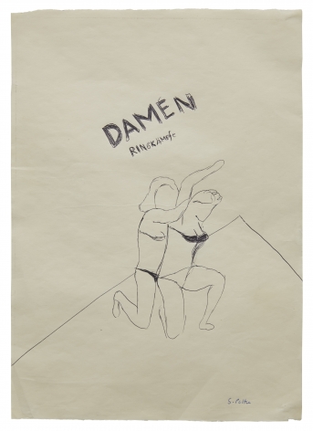 "Damen-Ringkämpfe (Ladies Wrestling)", ca. 1968