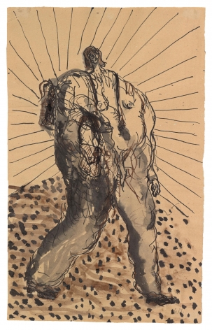 “Untitled”, 1965 India ink on paper