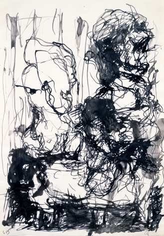 “P.D.””, 1962 India ink on paper