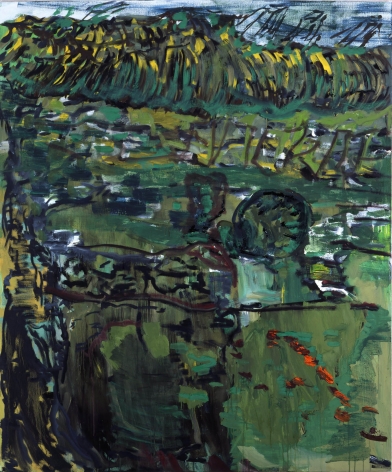 Per Kirkeby, “Prisonnier de la Sainte Agonie I”, 2009