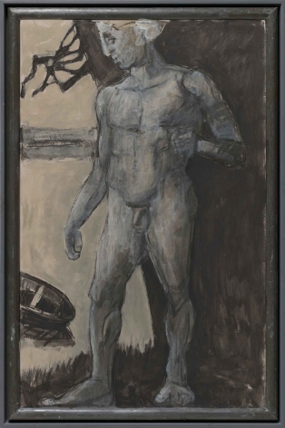 “Siethen See Fischer (Siethan Lake Fisherman)”