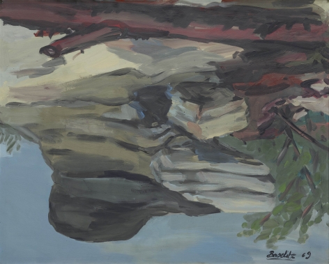 “Hochsteinklippen (Hochstein Cliffs) Cliffs)”, 1969