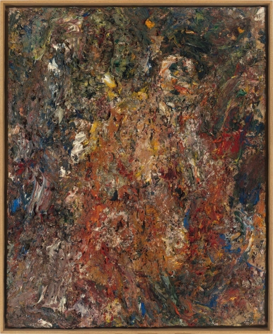 Eugène Leroy, “Nu en fête (Festive Nude)”, 1996