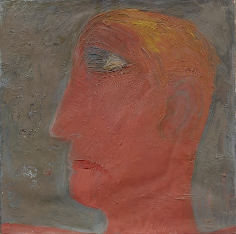"Portrait", 1964 Oil on canvas