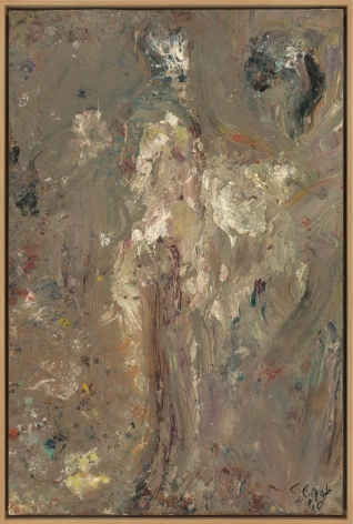 Eugène Leroy, “Nu (Nude)”, 1989