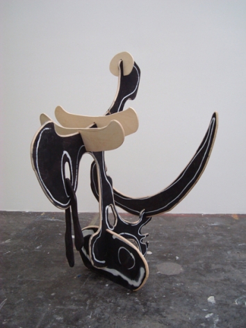“Untitled”, 2008 Painted wood
