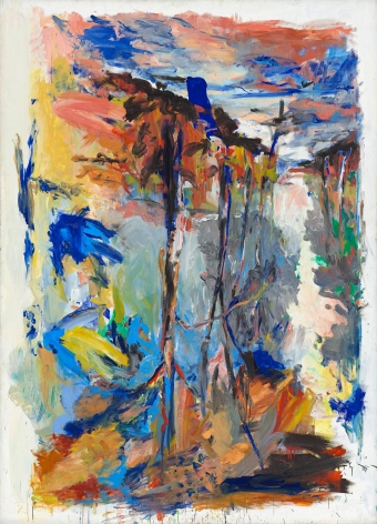 “Birkenallee Teichdamm (Avenue of Birch Trees Pond Dam)”, 1974