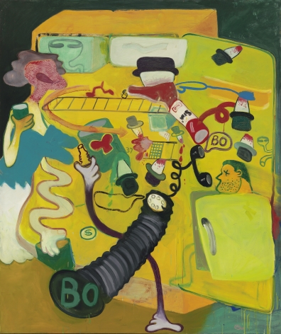 Peter Saul "Icebox #6", 1963