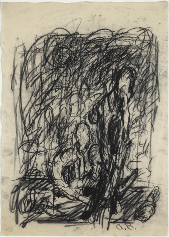 “Untitled””, 1962 Charcoal on paper