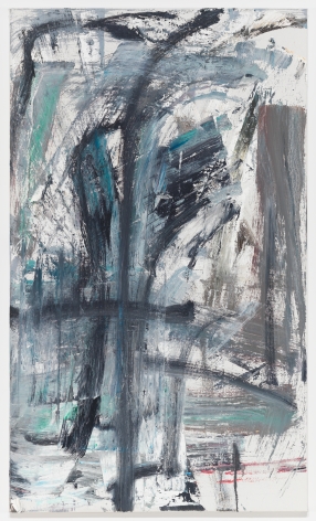 Louise Fishman "Gaucho", 2010 Oil on linen 50-3/4 x 29-1/2 inches