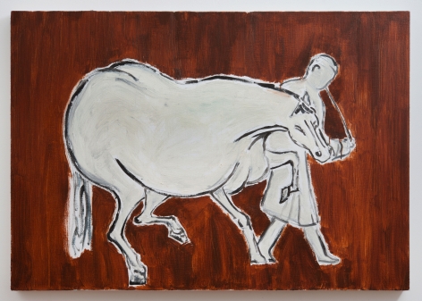 Gang Zhao Lead the horse, 2016