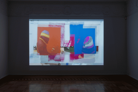 Tomashi Jackson "Self Portrait: Tale of Two Michaels", 2014 Video collage Duration: 12 minutes, 38 seconds