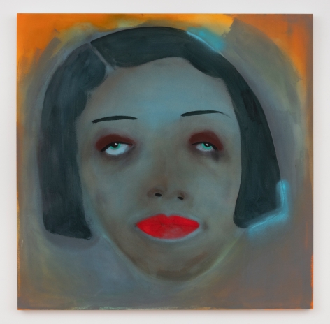 February James, "Change Comes Upon Us Like a Change of Weather", 2020, oil, oil pastel, watercolor and acrylic on linen, 48 inches by 48 inches. Painting by February James.