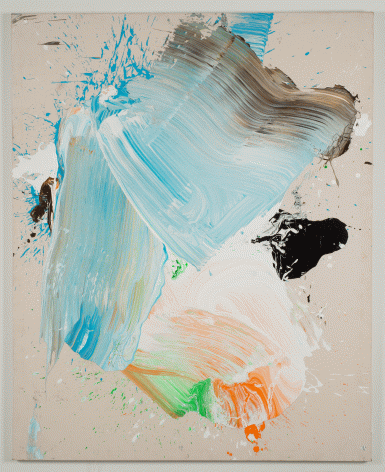 Ed Clark "New Orleans Series #2", 2012 Acrylic on canvas 66-1/8 x 53-3/16 inches