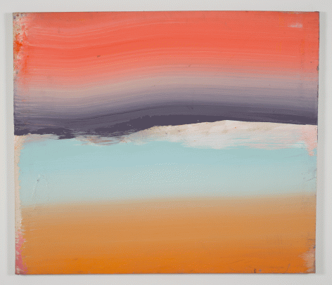 Ed Clark "Untitled", 2002 Acrylic on canvas 42-7/8 x 49-3/4 inches