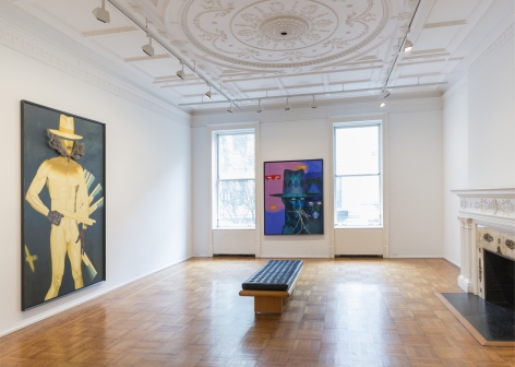 Jeff Sonhouse: Masked Reduction Installation View