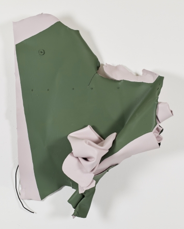Kennedy Yanko, "Terrarium", November 2018, Metal, paint, 43 by 32 by 9 inches