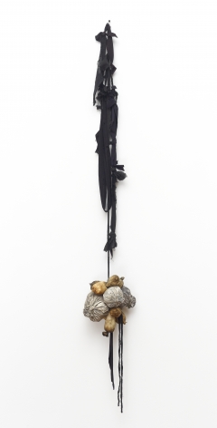 John Outterbridge "Bags", 2011 Mixed media variable x 9-1/2 x 7 inches