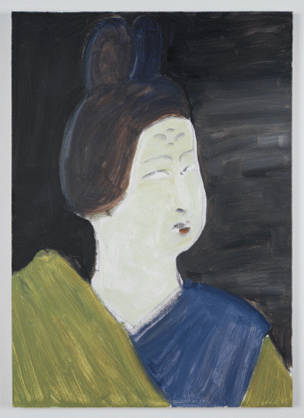 Gang Zhao "Woman", 2016 Oil on canvas 39 x 27-1/2 inches