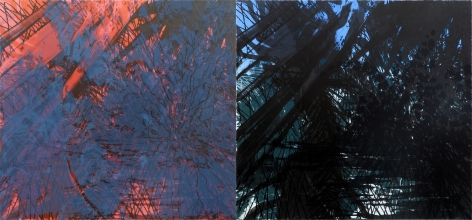 Peter Alexander Riccoso 1987 Lithograph (diptych)