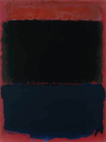 Mark Rothko, Untitled, 1968, tempera on paper drawing board mounted on canvas, 28 5/16 x 21 1/4 inches (71.9 x 54 cm) © 2020 by Kate Rothko Prizel and Christopher Rothko