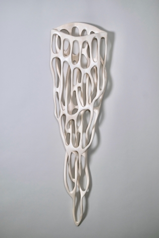 Caprice Pierucci White Vessel, 2019