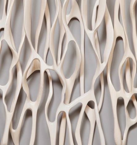 White Delicate Loops