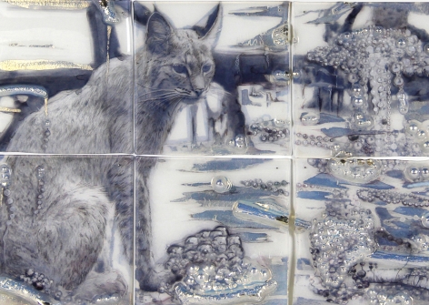 Sibylle Peretti Banks of Long River (detail), 2021