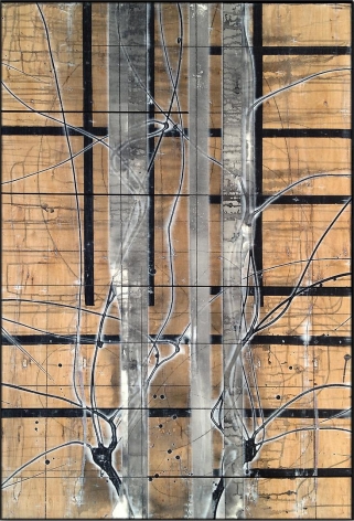 Aspenized 23 acrylic on panel