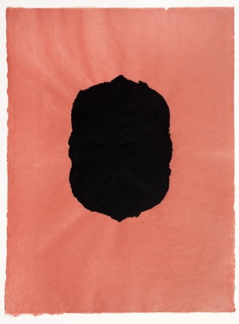Meditation IV handmade paper on Japanese gampip