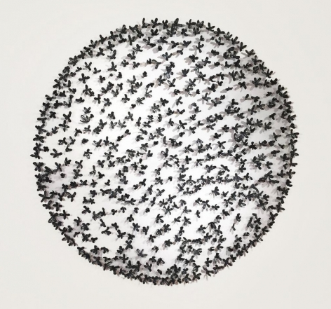 Bradley Sabin Untitled: Floral Wall Installation