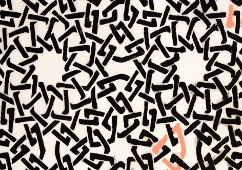 Black and Pink Web Pattern