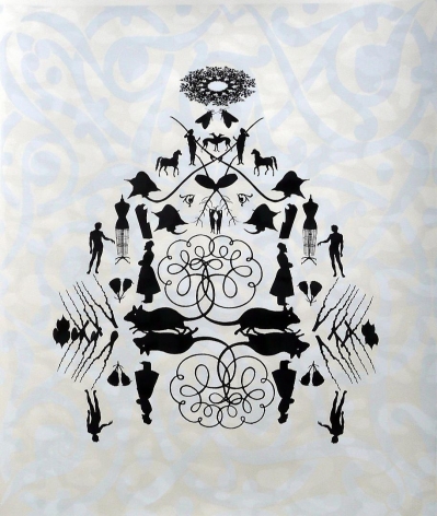 Mandala: Plague screen print