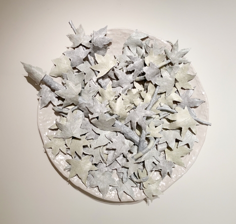 Bradley Sabin Still Life with Sweet Gum Sticks and Snakes, 2020