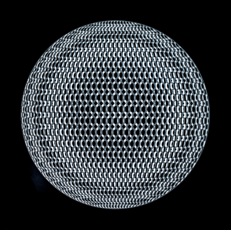 Eigenstate VII UV reactive acrylic on panel