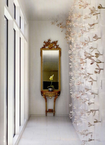 Bradley Sabin Floral Wall Installation