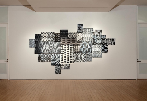 Teresa Cole Black & White Patchwork, 2018