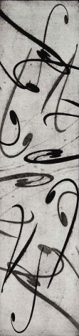Hook intaglio printed collagraph