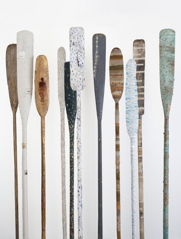 Oars mixed media