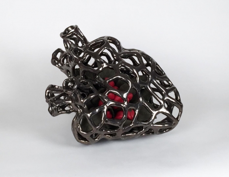 Heart ceramic, glaze