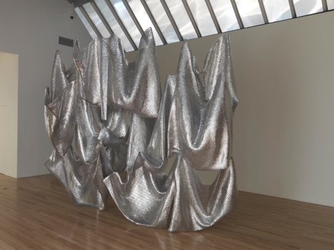 Ellen Harvey & Alyson Shotz in PAFA's "Taking Space"