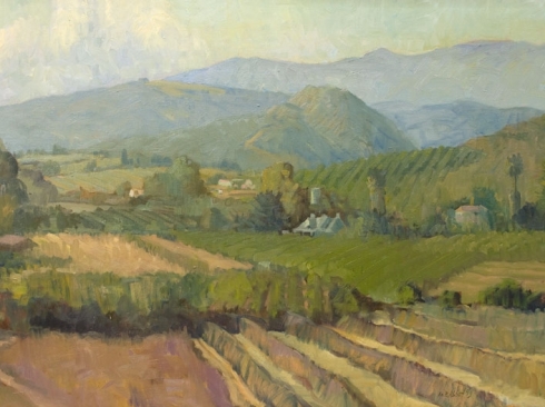 MEREDITH BROOKS ABBOTT, Field and Hills,