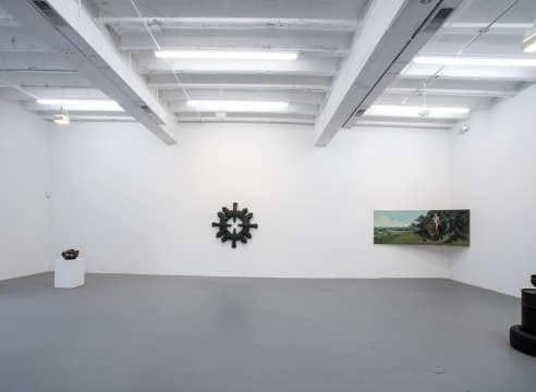 THE WORKS: RECENT PAINTING, SCULPTURE, VIDEO