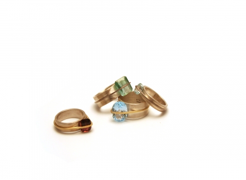 Bundle Rings by Silke Spitzer