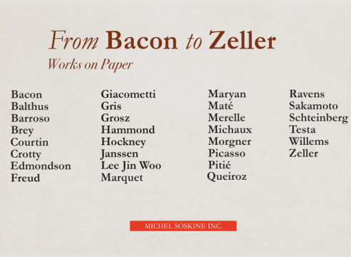 bacon zeller michel soskine