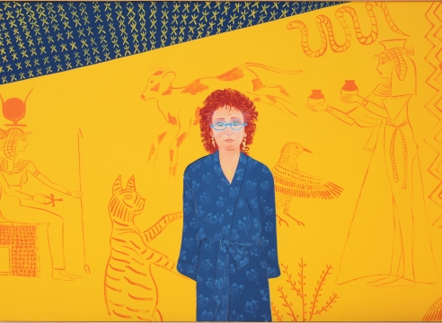 Joan Brown, Homage to Akhenaton, 1983