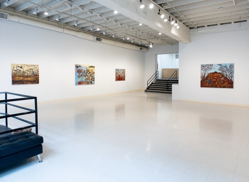 Kim Osgood - Tree Lessons - April 2019 - Russo Lee Gallery - Installation View