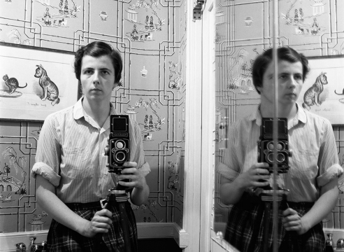 Vivian Maier, Self-Portrait, 1955, Howard Greenberg Gallery, 2019