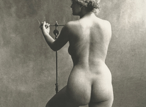Irving Penn, Sculptor's Model, Paris, 1950, Howard Greenberg Gallery, 2019