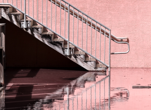 Anastasia Samoylova LStaricase at King Tide, Florida 2019